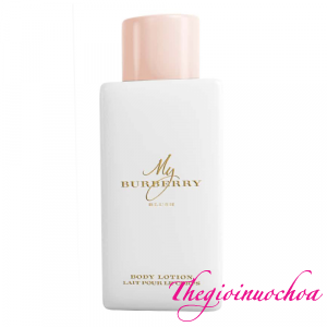 burberry blush lotion
