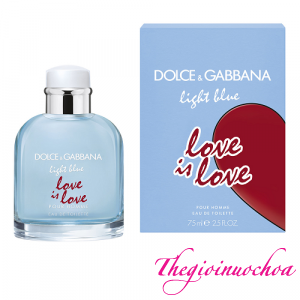 Nước hoa D&G Light Blue Love Is Love Pour Homme EDT - Dolce & Gabbana